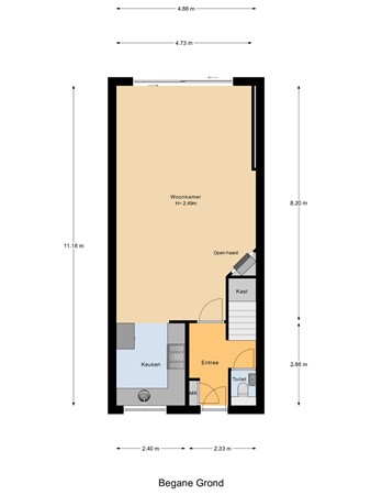 Bremstraat 6, 3286 VS Klaaswaal - Begane_Grond.jpg