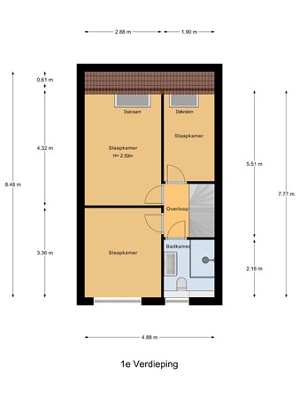 Bremstraat 6, 3286 VS Klaaswaal - 1e_Verdieping.jpg