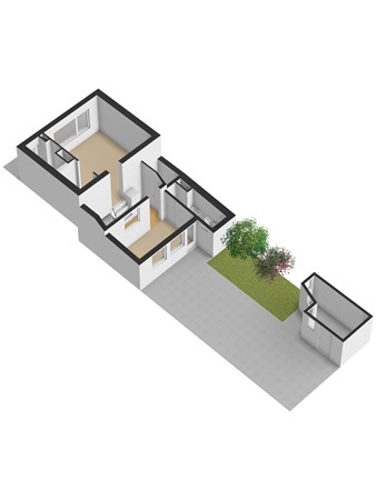 Oudelandsedijk 15, 3241 LL Middelharnis - 3D_Begane_Grond_Tuin.jpg