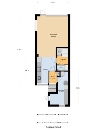 Rietgansstraat 31, 3291 VJ Strijen - Begane_Grond.jpg