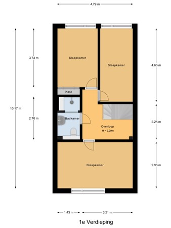 Rietgansstraat 31, 3291 VJ Strijen - 1e_Verdieping.jpg