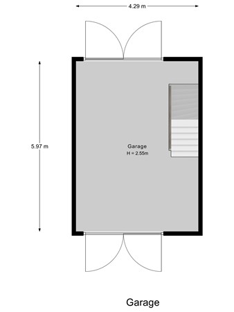 Van Heesenstraat 7, 3295 AW 's-Gravendeel - Garage.jpg