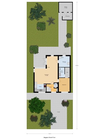Prins Clausstraat 6, 3291 BB Strijen - Begane_Grond_Tuin.jpg