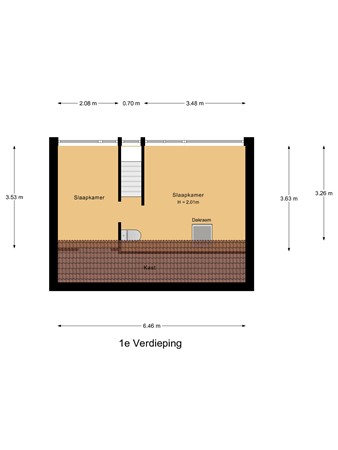 Keizersdijk 9, 3291 CD Strijen - 1e_Verdieping.jpg