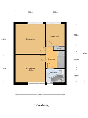 Zijlstraweg 37, 3281 AW Numansdorp - 1e_Verdieping.jpg