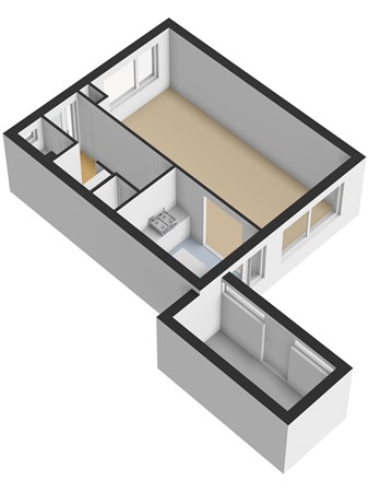 Zijlstraweg 37, 3281 AW Numansdorp - 3D_Begane_Grond.jpg