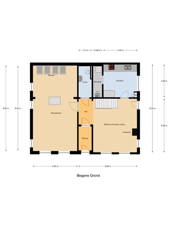 Molenstraat 45, 3291 EE Strijen - Begane_Grond.jpg