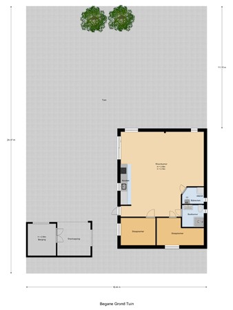 Rijksstraatweg 186-458, 3316 EJ Dordrecht - Begane_Grond_Tuin.jpg