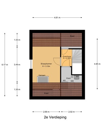 Lange Meet 16, 3291 TV Strijen - 2e_Verdieping.jpg