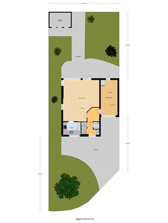 Prins Clausstraat 4, 3291 BB Strijen - Begane_Grond_Tuin.jpg