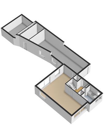 Noordstraat 31, 3291 TG Strijen - 3D_Begane_Grond.jpg