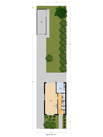 Kort-Ambachtlaan 40, 3333 EP Zwijndrecht - Begane_Grond_Tuin.jpg