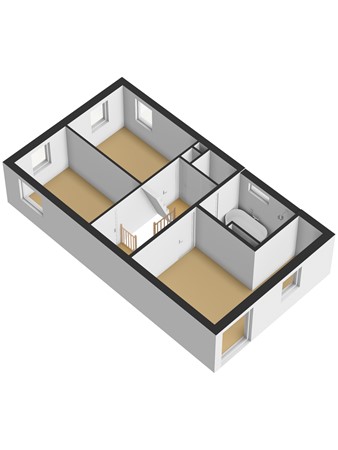 Dagpauwoog 7, 3295 PE 's-Gravendeel - 3D_1e_Verdieping.jpg