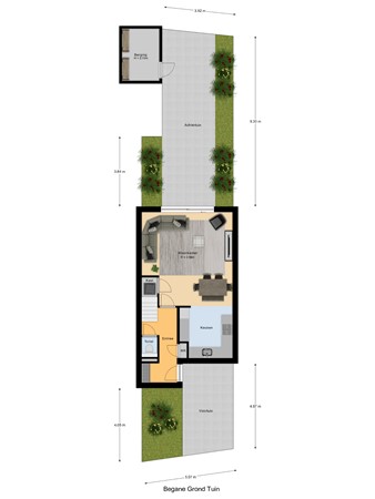 Binnensingel 17, 3291 TB Strijen - Begane_Grond_Tuin.jpg