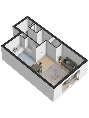 Binnensingel 17, 3291 TB Strijen - 3D_Begane_Grond.jpg