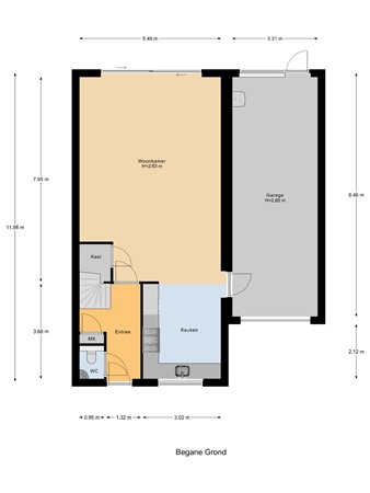 Fruitgaard 7, 3291 JB Strijen - Begane_Grond.jpg
