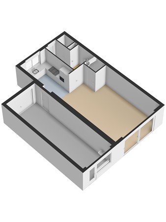 Fruitgaard 7, 3291 JB Strijen - 3D_Begane_Grond.jpg