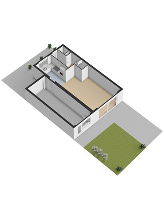 Fruitgaard 7, 3291 JB Strijen - 3D_Begane_Grond_Tuin.jpg