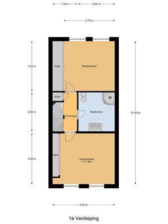 Ruwaardstraat 10, 3023 PV Rotterdam - 1e_Verdieping.jpg