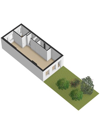 Ruwaardstraat 10, 3023 PV Rotterdam - 3D_Begane_Grond_Tuin.jpg