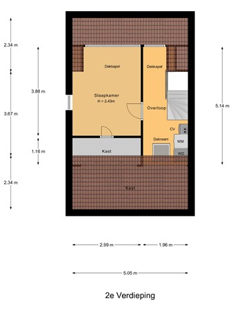 Van Esscheplantsoen 1, 3291 GK Strijen - 2e_Verdieping.jpg
