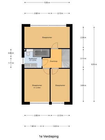 Van Esscheplantsoen 1, 3291 GK Strijen - 1e_Verdieping.jpg