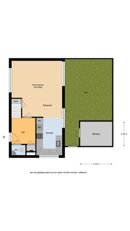 Floorplan - Simultaanstraat 26, 3554 EH Utrecht