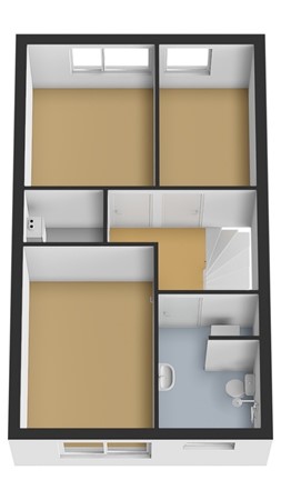 Floorplan - Ubachsberg 29, 3453 PV De Meern