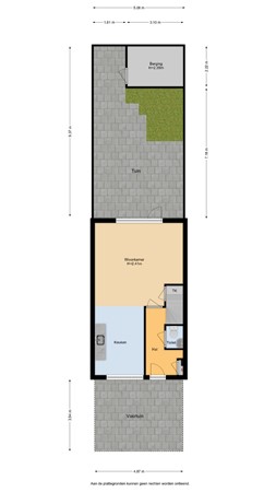 Floorplan - Ubachsberg 29, 3453 PV De Meern