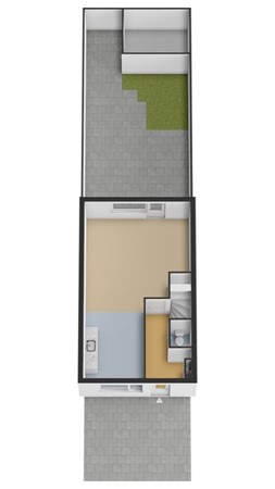 Floorplan - Ubachsberg 29, 3453 PV De Meern
