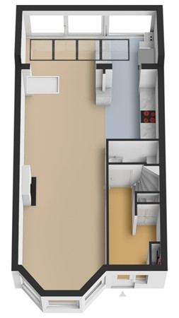 Floorplan - Surinamestraat 123, 3531 KK Utrecht