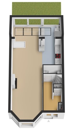 Floorplan - Surinamestraat 123, 3531 KK Utrecht