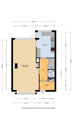 Floorplan - Meentweg 77, 3454 AR De Meern