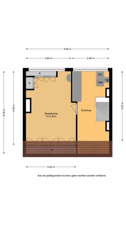 Floorplan - Meentweg 77, 3454 AR De Meern