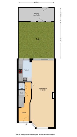 Floorplan - Sweder van Zuylenweg 54, 3553 HG Utrecht