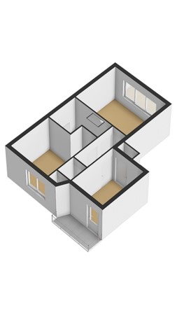 Floorplan - Marie Curielaan 76, 3553 HV Utrecht