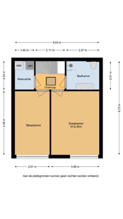 Floorplan - Leo Fallplantsoen 43, 3543 HG Utrecht