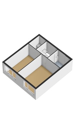 Floorplan - Leo Fallplantsoen 43, 3543 HG Utrecht
