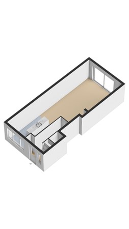 Floorplan - Hermannus Elconiusstraat 84, 3553 VH Utrecht