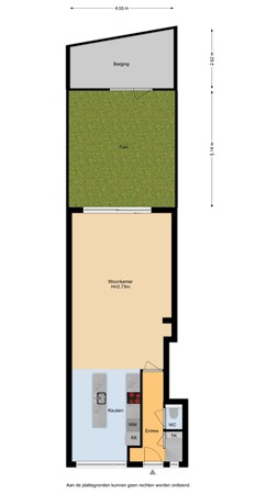 Floorplan - Hermannus Elconiusstraat 84, 3553 VH Utrecht