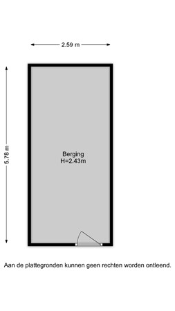 Floorplan - Kapteynlaan 29, 3571 XK Utrecht