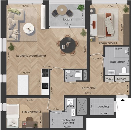 Beurtvaartkade 2-101, 4531 DW Terneuzen - Type 5c+e.jpg