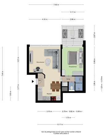 Rolandseck 44, 6865 AB Doorwerth - 189928315_1687221_appartement.jpg