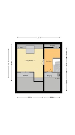 Sweelincklaan 40, 5283 HR Boxtel - Tweede verdieping.jpg