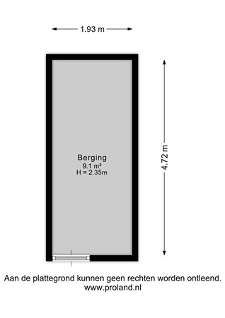 Hogeweg 22F9, 2042 GH Zandvoort - Berging - 2D.jpg