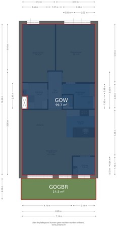 De Weer 151, 1503 WN Zaandam - Begane grond - markings.jpg