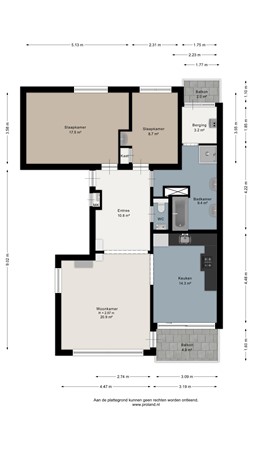 Karel Doormanstraat 2F3, 2041 HD Zandvoort - Appartement.jpg