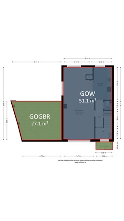 Thorbeckestraat 29, 2042 GL Zandvoort - Begane Grond markings.jpg