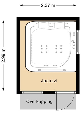Driehoek 21, 6711 DH Ede - Jacuzzi - 2D.jpg