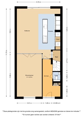 Krimperij 18, 6717 XT Ede - Begane grond - 2D.jpg